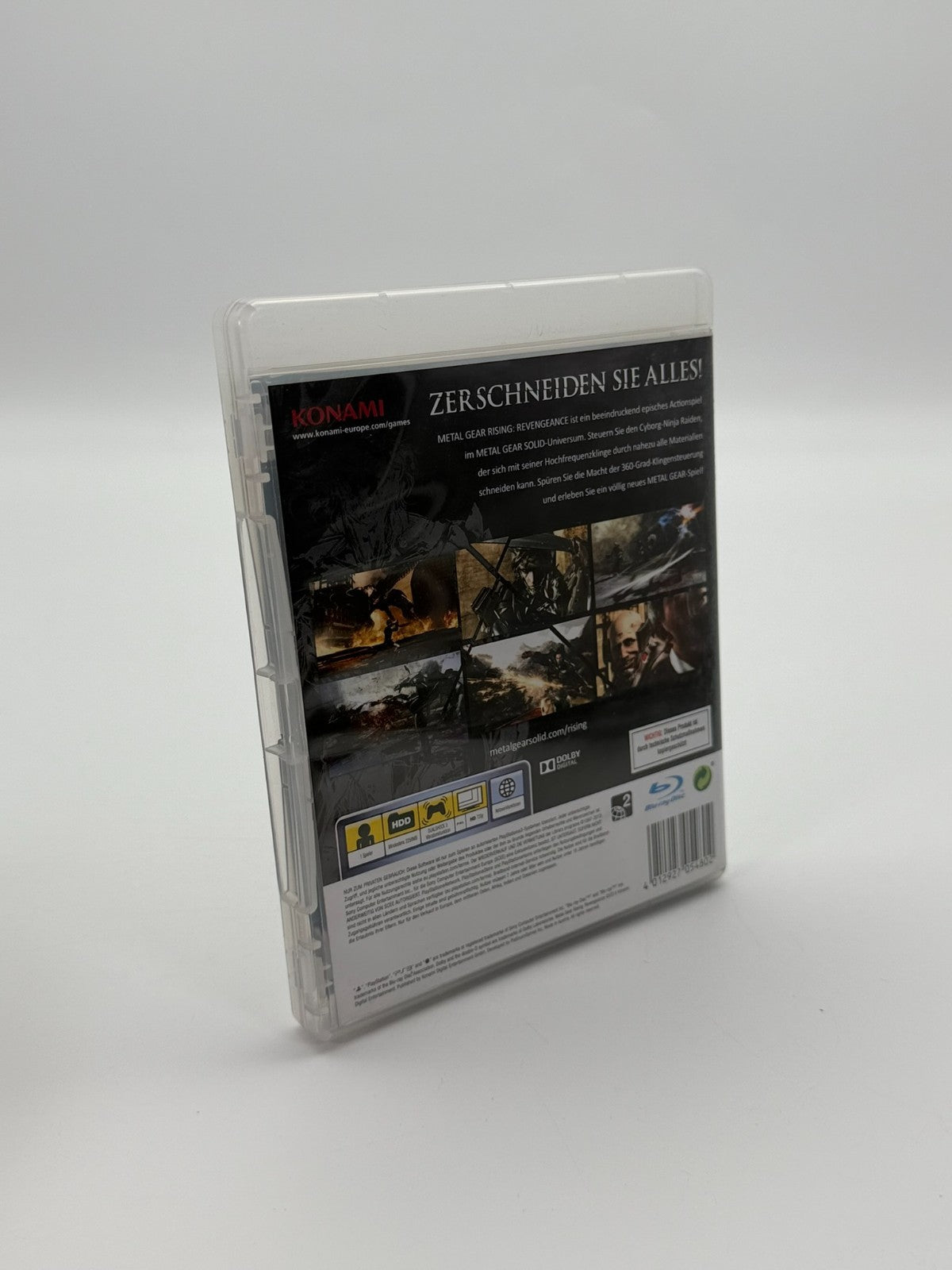 Metal Gear Rising Revengeance Sony Playstation 3 guter Zustand CIB OVP