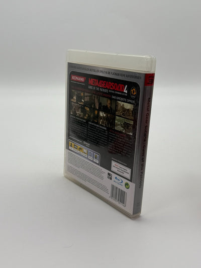 Metal Gear Solid 4 Guns Of Patriot Sony Playstation 3 Sehr guter Zustand CIB OVP