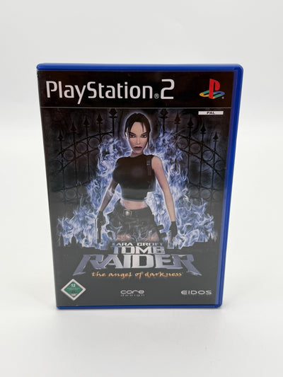Tomb Raider The Angel Of Darkness Sony Playstation 2 Très bon état Complet en boîte (CIB) Boîte d'origine (OVP)