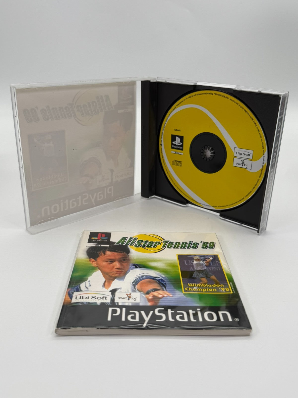 All Star Tennis 99 Sony Playstation 1 État acceptable CIB OVP