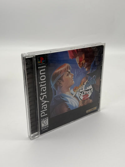 Street Fighter Alpha 2 Sony Playstation 1 NTSC-U/C bon état CIB OVP