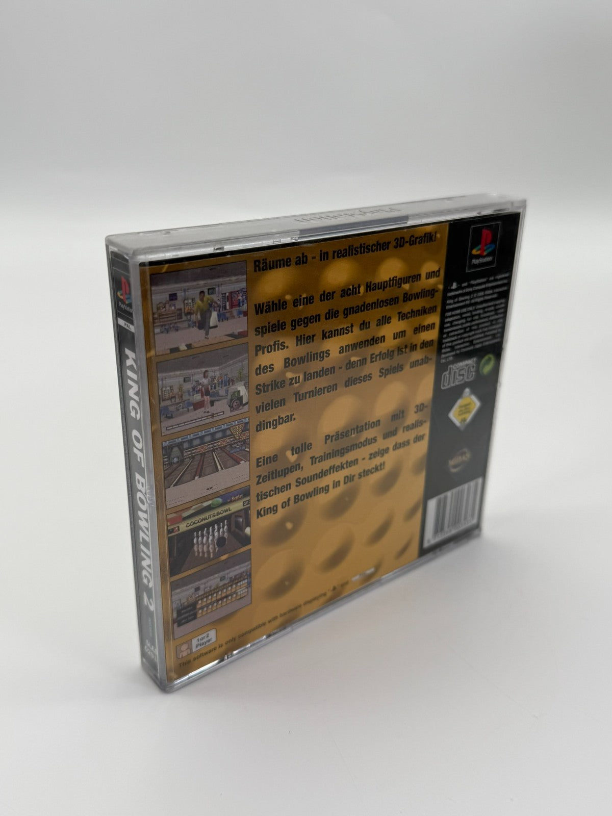 King Of Bowling 2 Sony Playstation 1 Sehr guter Zustand CIB OVP