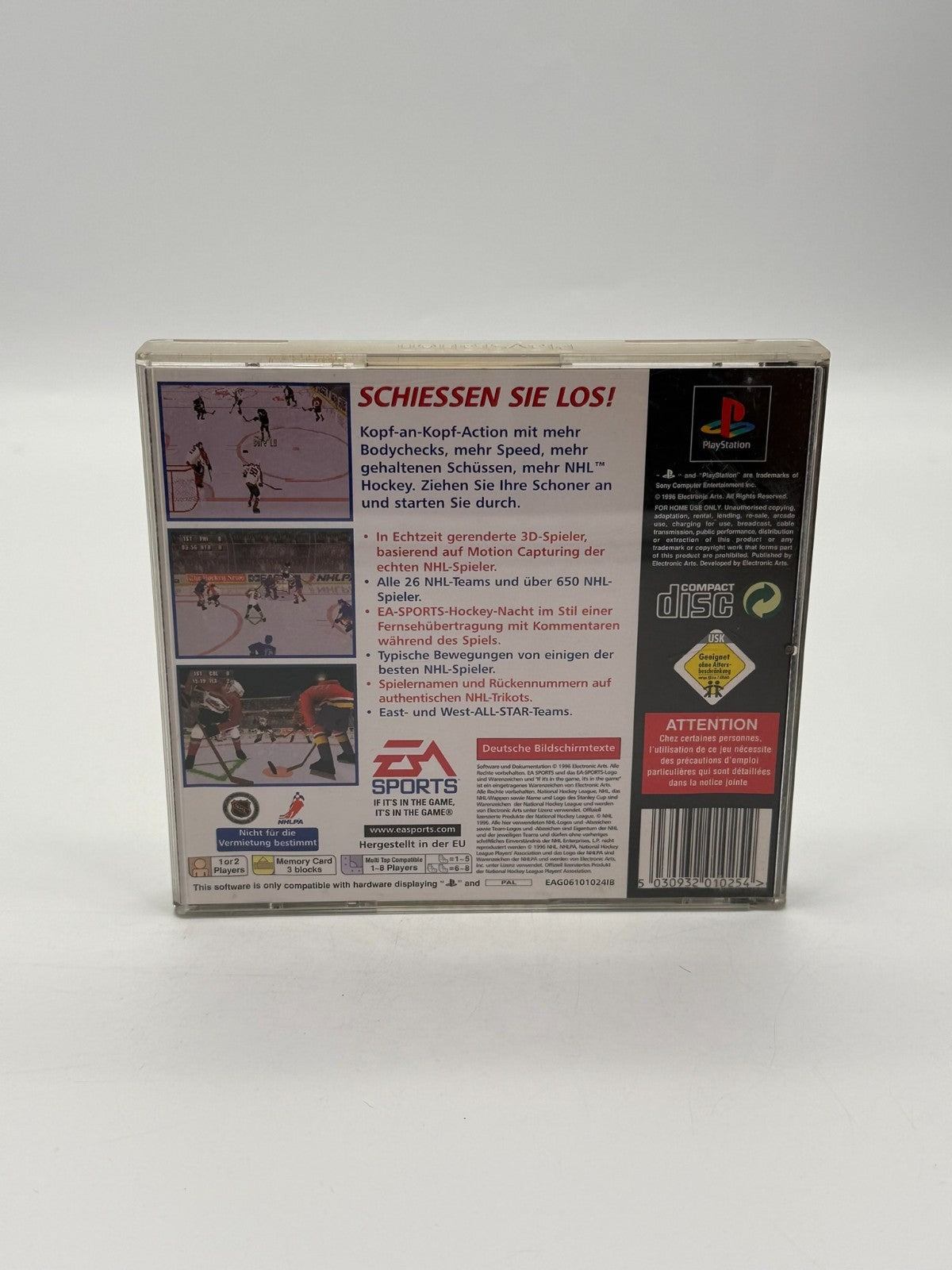 NHL 97 Sony Playstation 1 guter Zustand CIB OVP