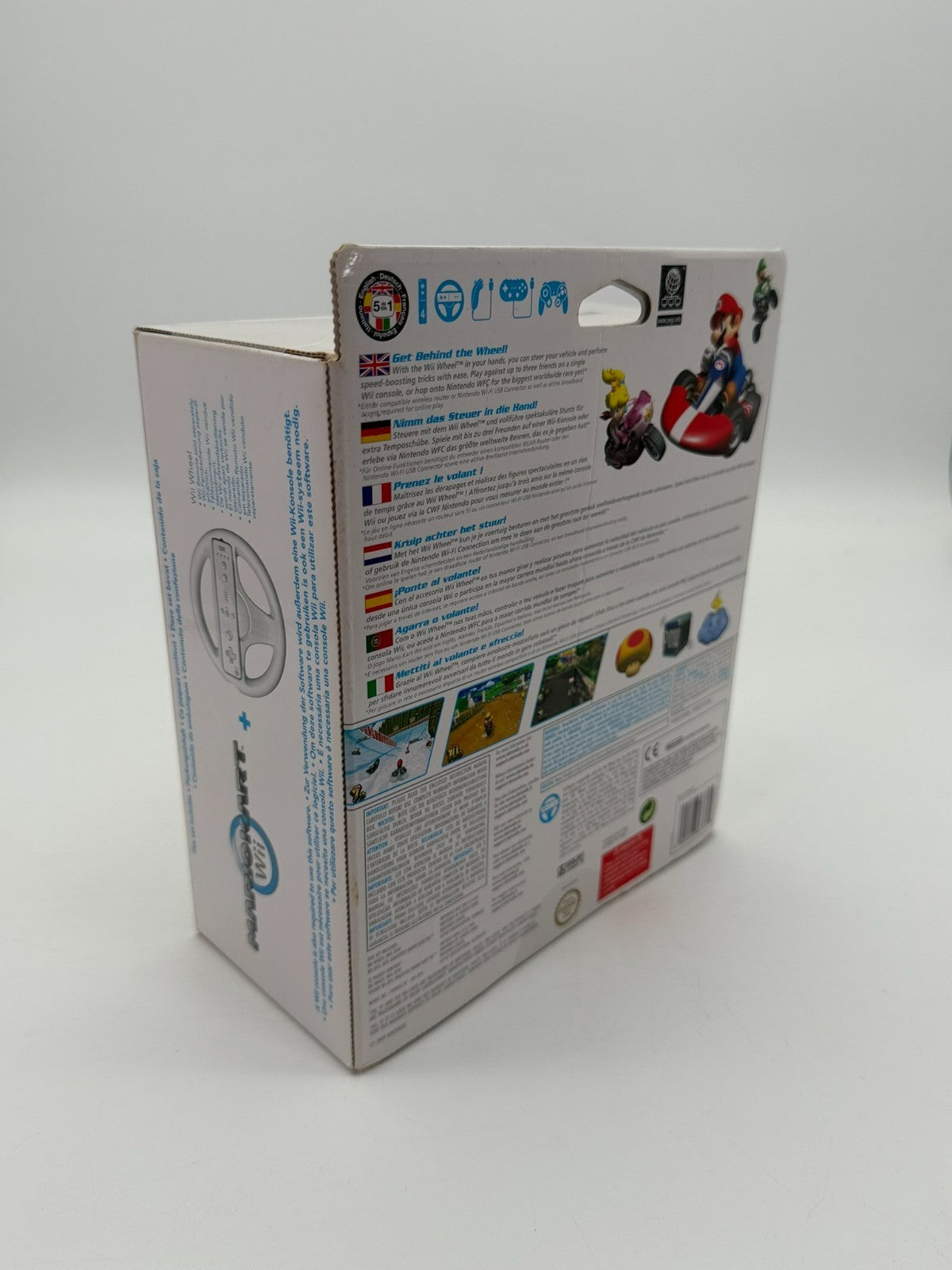 Mario Kart Wheel Bundle Nintendo Wii Factory Sealed Neu CIB OVP