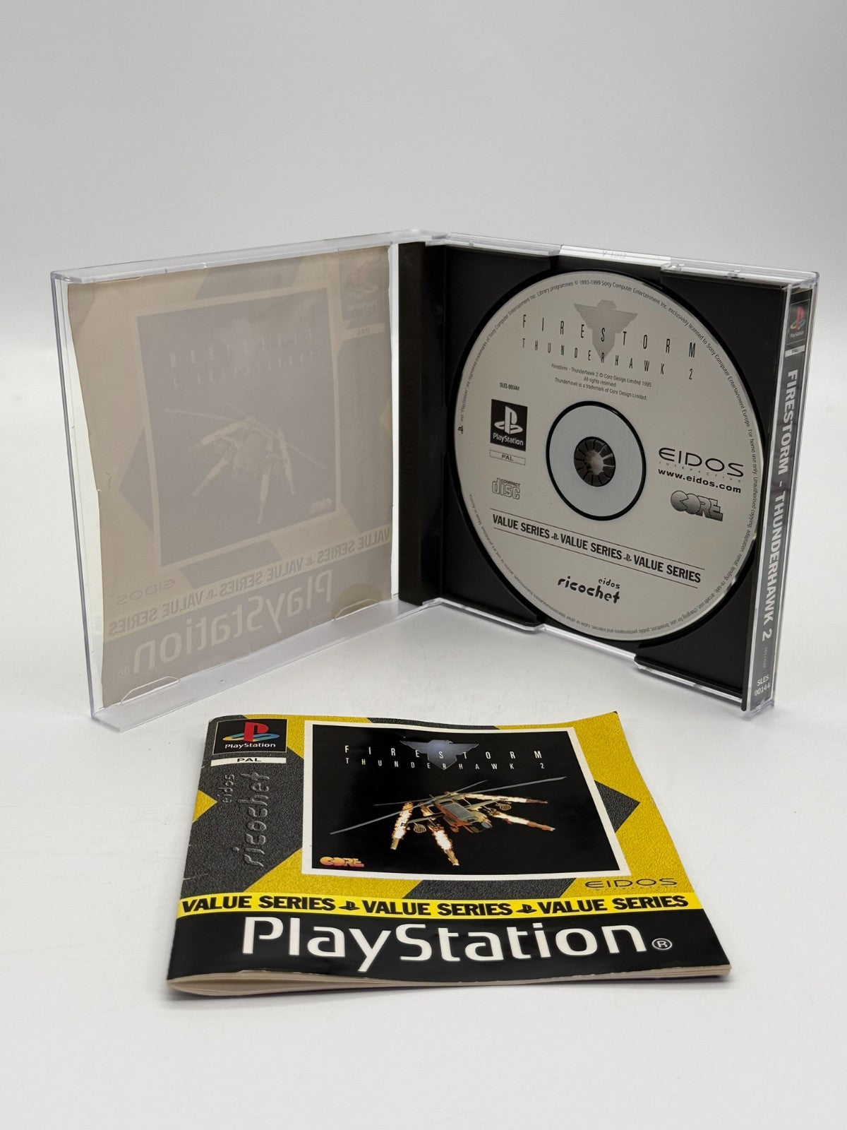 Firestorm Thunderhawk 2 Sony Playstation 1 bon état CIB OVP