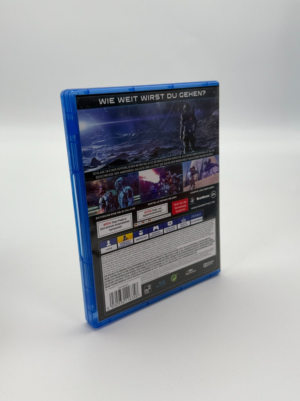 Mass Effect Andromeda Sony Playstation 4 guter Zustand CIB OVP