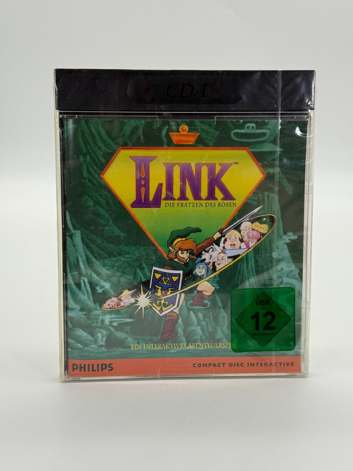 Lien Les Visages du Mal Zelda Philips CD-i Scellé d'usine Ultra Rare Neuf