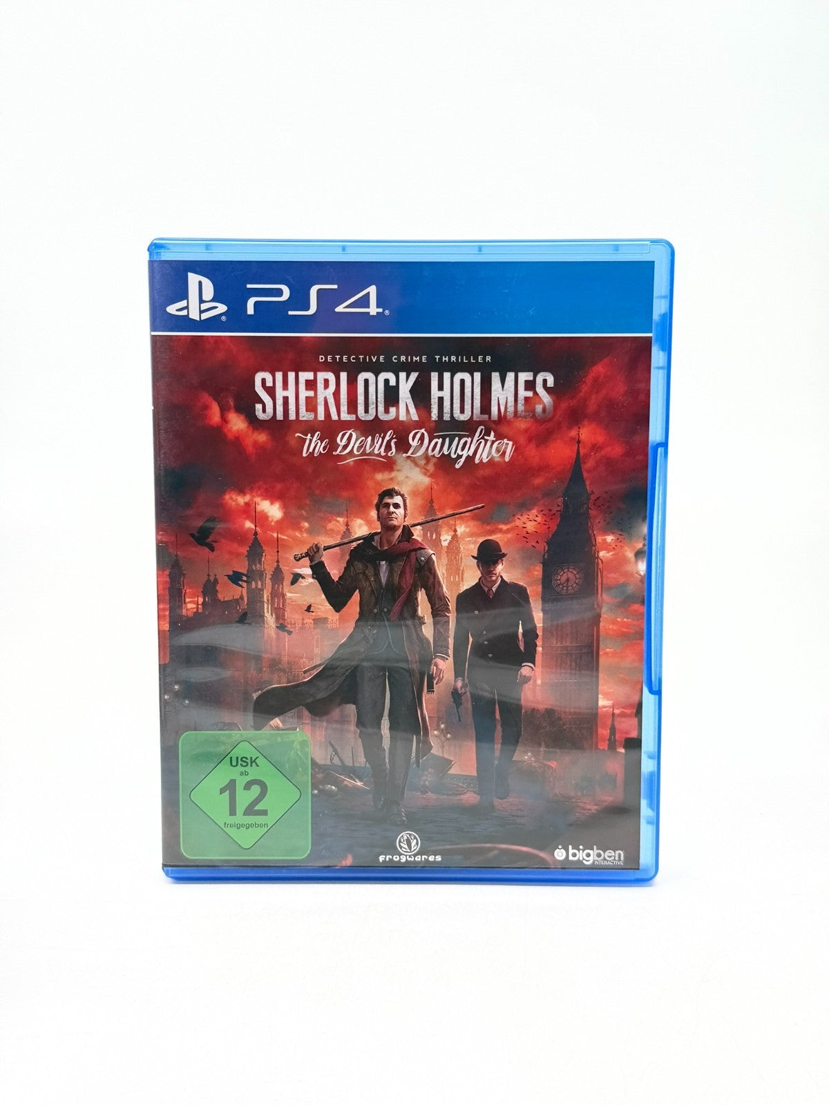Sherlock Holmes The Devils Daughter Sony Playstation 4 Très bon état CIB OVP