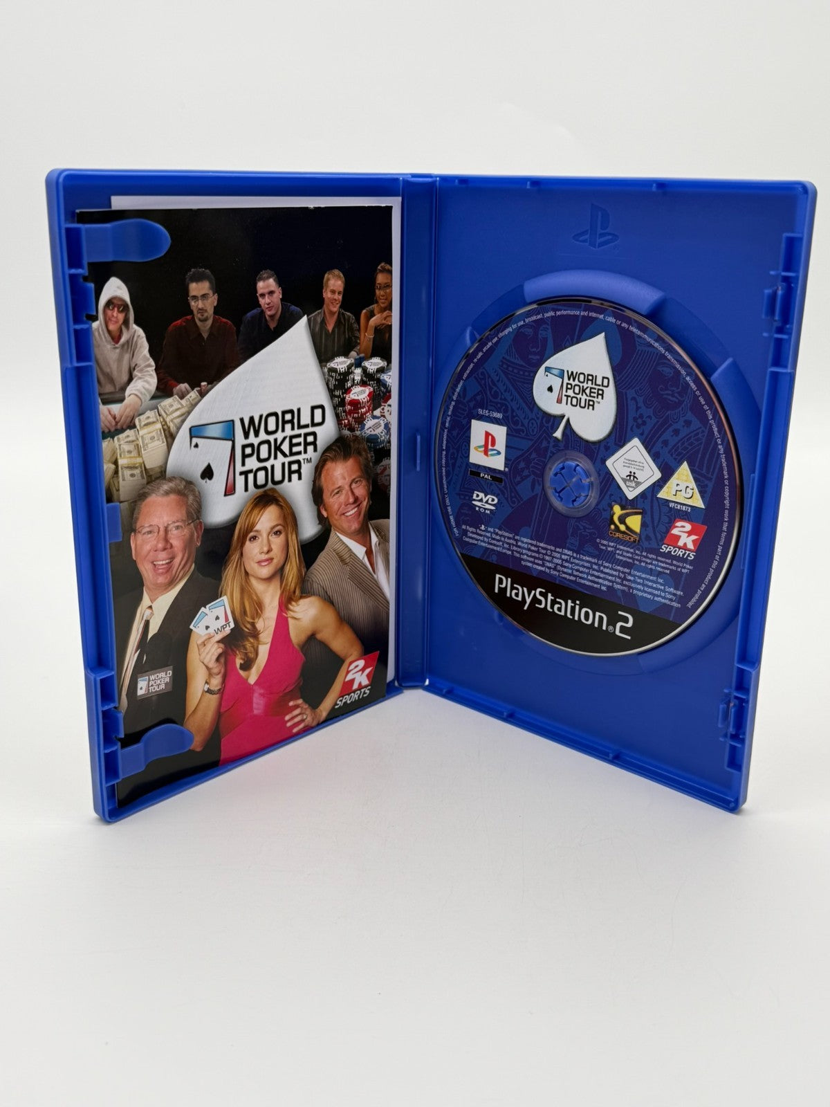 World Poker Tour Sony Playstation 2 Très bon état Complet en boîte