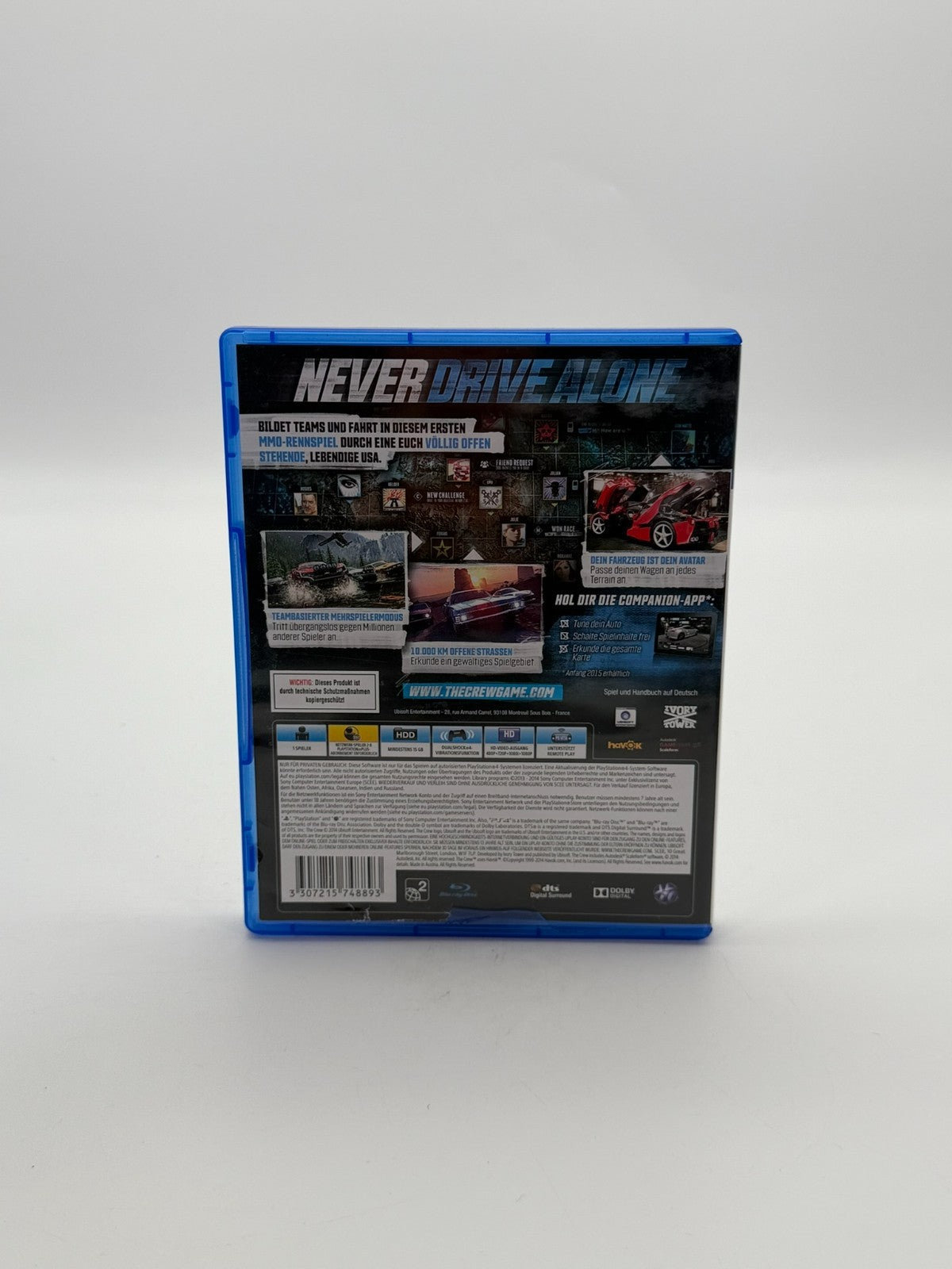 The Crew Sony Playstation 4 guter Zustand CIB OVP