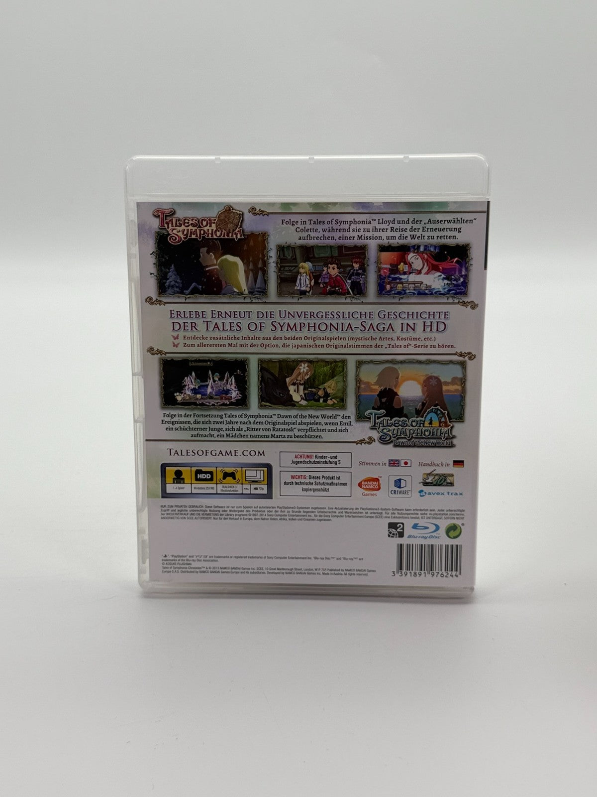 Tales Of Symphonia Chronicles Sony Playstation 3 Sehr guter Zustand CIB OVP