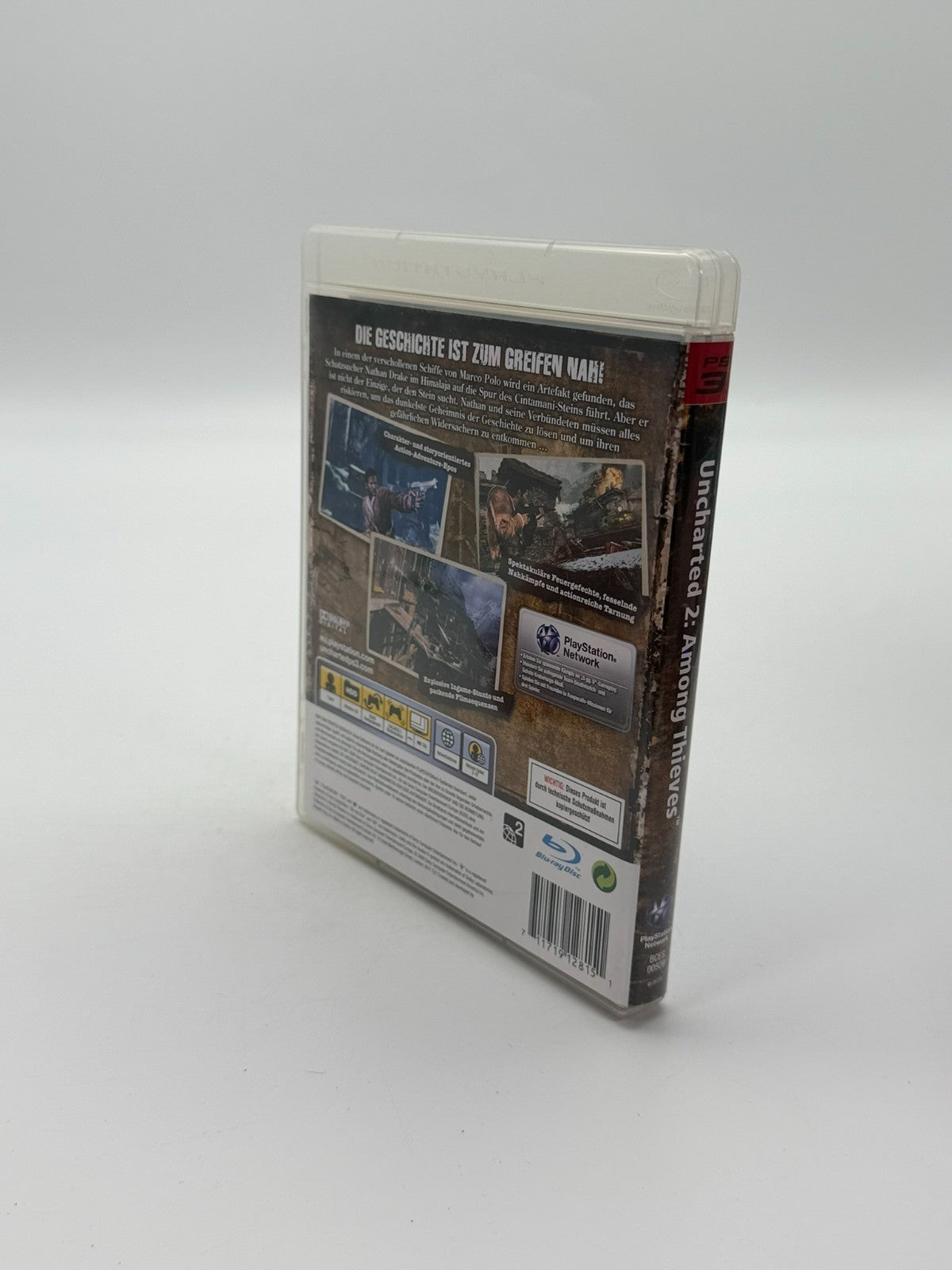 Uncharted 2 Among Thieves Sony Playstation 3 Sehr guter Zustand CIB OVP