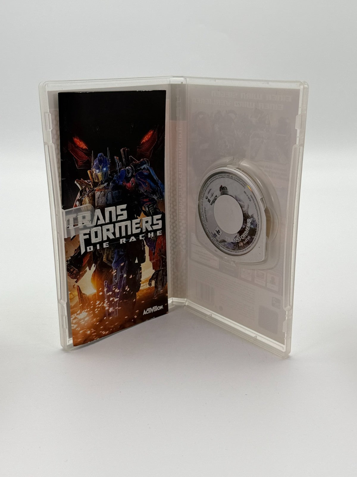 Transformers Die Rache Sony PSP Akzeptabler Zustand CIB OVP