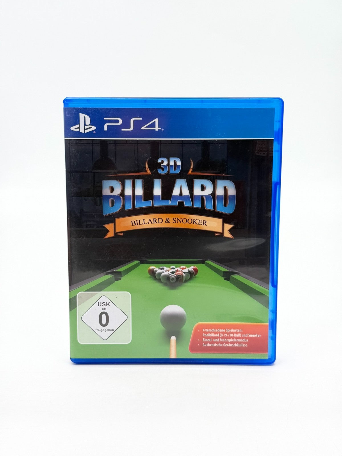 3D Billiards Sony Playstation 4 Very good condition CIB OVP