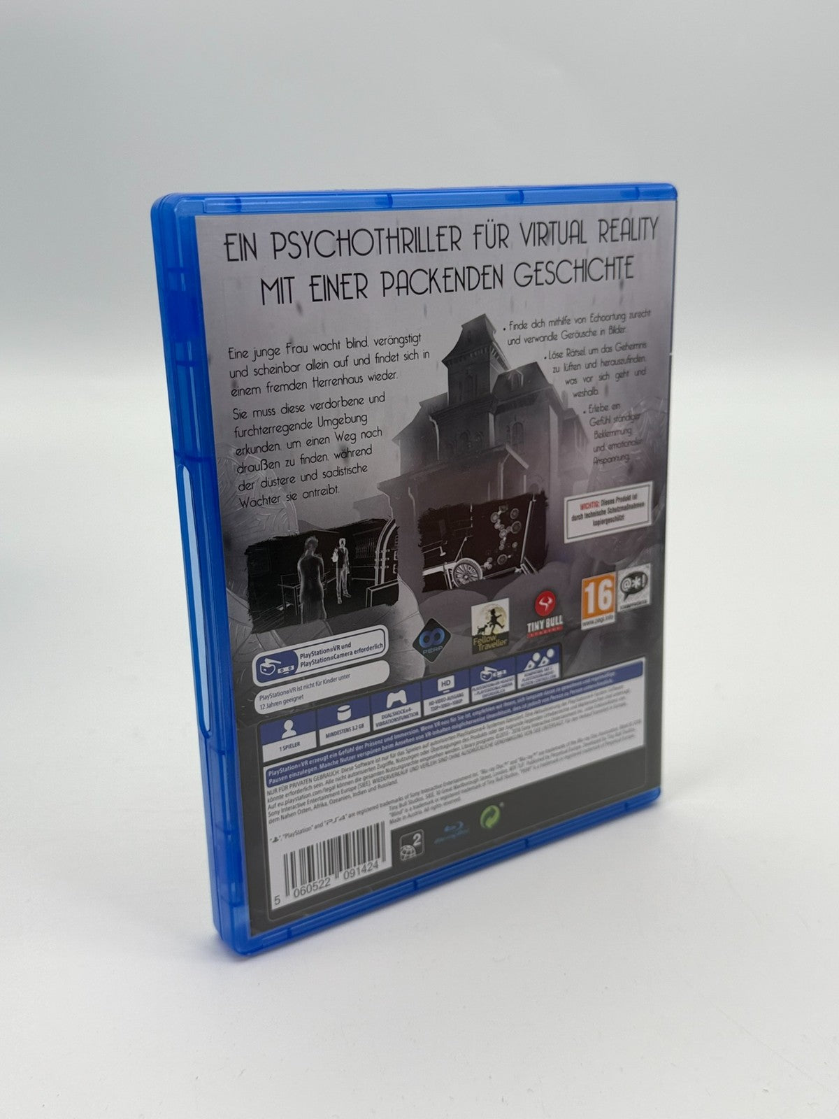 Playstation 4 Sony (aveugle) Très bon état Emballage d'origine
