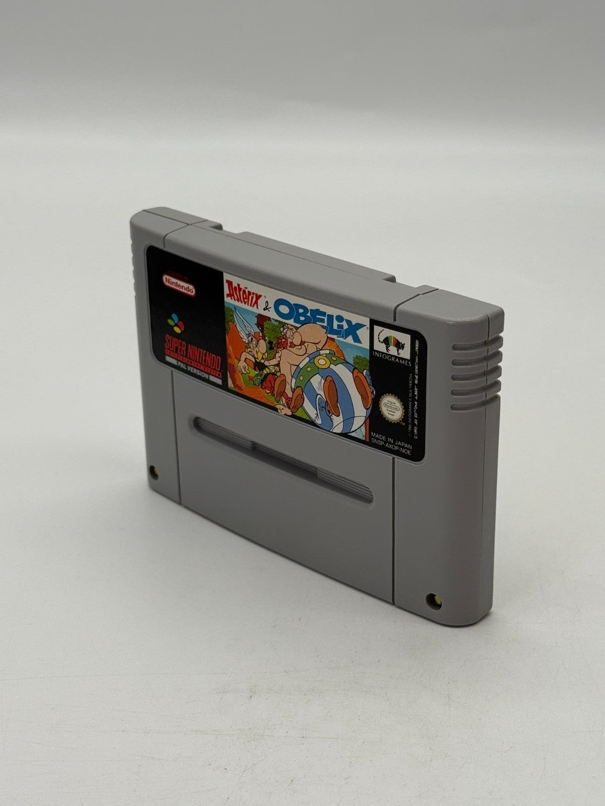 Asterix & Obelix Super Nintendo SNES PAL Good - Very Good Condition