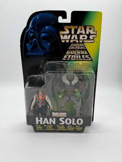 Star Wars Figur Han Solo Deluxe The Kenner Collection Neu Ungeöffnet