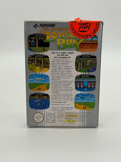The Adventures of Bayou Billy Nintendo NES Très bon état - Comme neuf CIB OVP Rétro