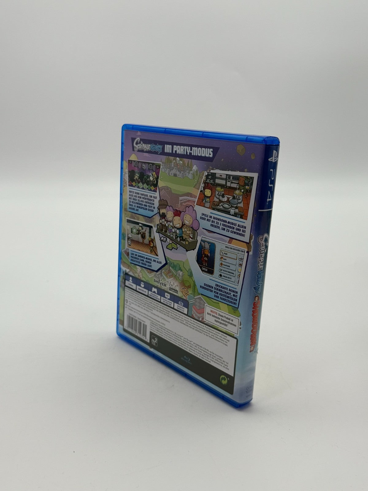 Scribble Nauts Showdown Sony Playstation 4 guter Zustand OVP