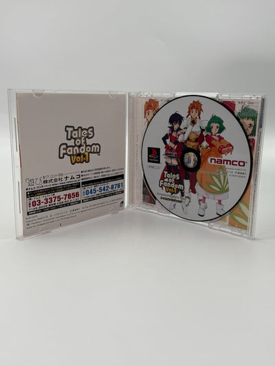 Tales of Fandom Vol. 1 Sony Playstation 1 NTSC-J Très bon état CIB OVP