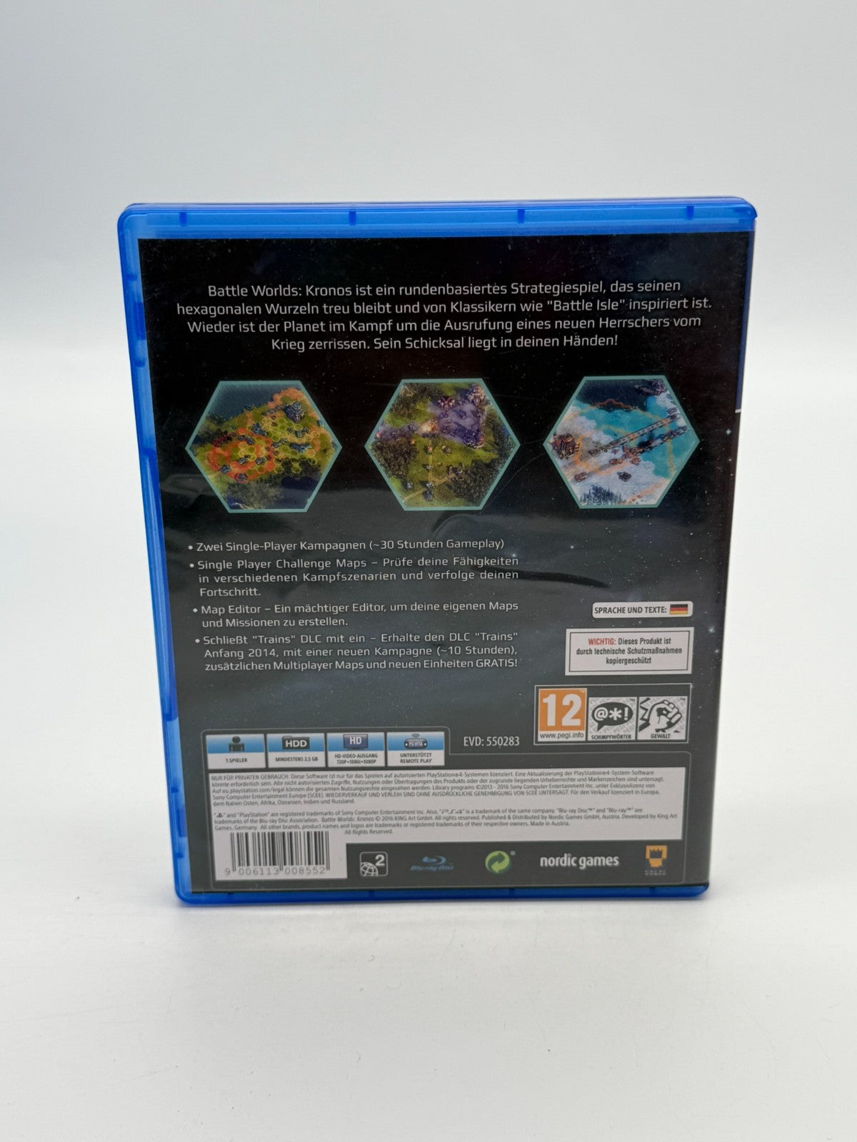 Battle World Kronos Sony PlayStation 4 Very Good Condition Original Packaging