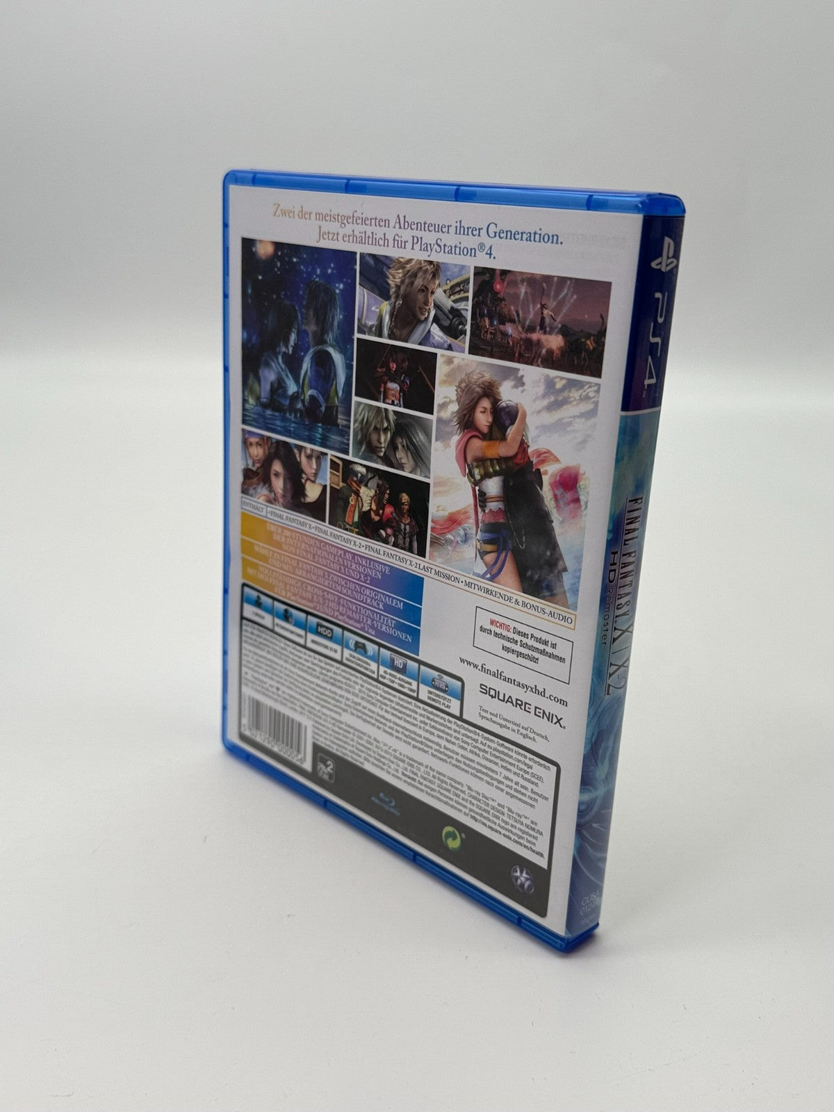 Final Fantasy X X-2 Sony Playstation 4 Sehr guter Zustand CIB OVP