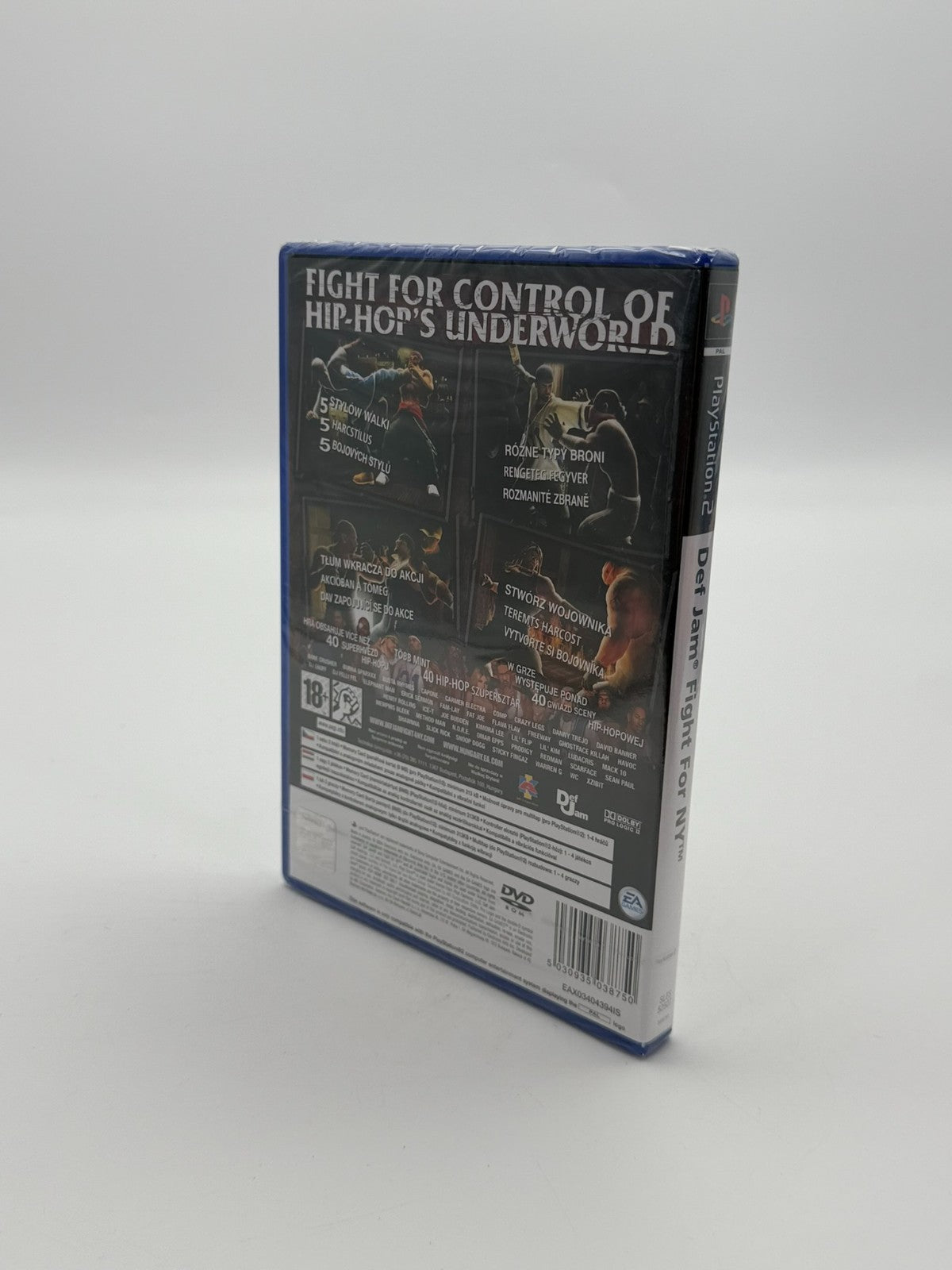 Def Jam Fight For NY Sony Playstation 2 Factory Sealed NEU CIB OVP
