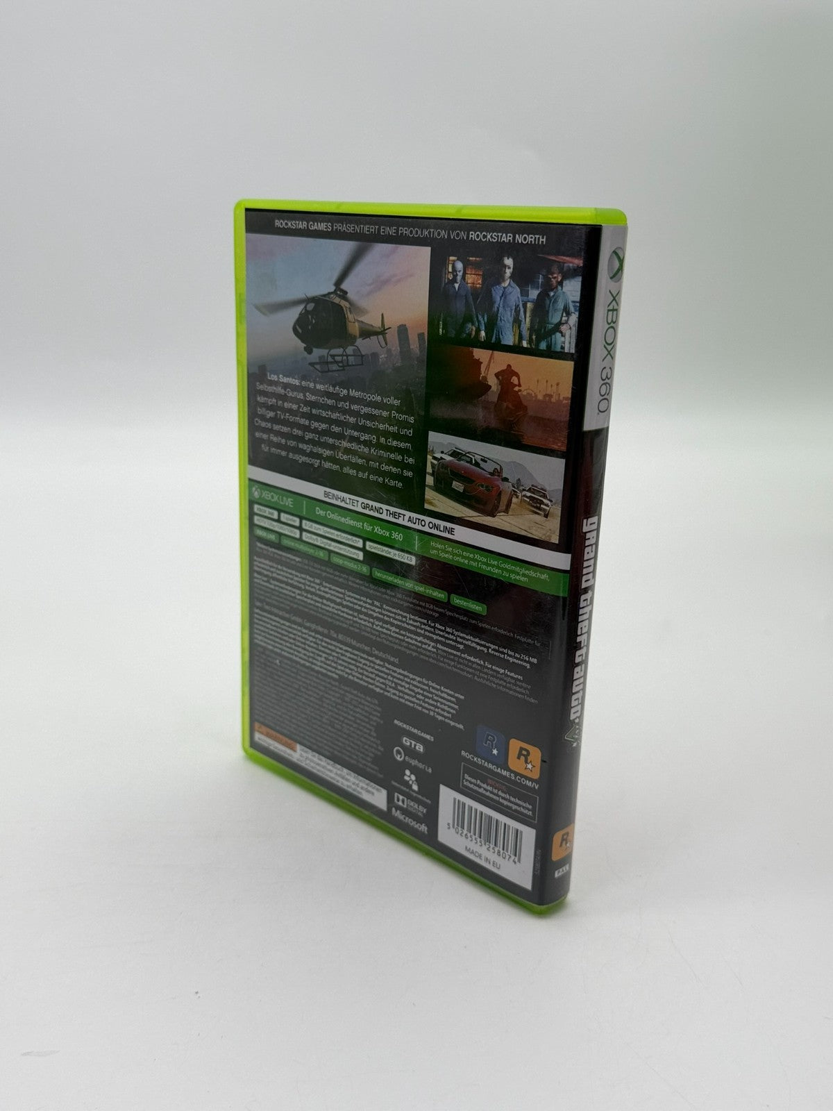 Grand Theft Auto V Microsoft XBox 360 guter Zustand CIB OVP