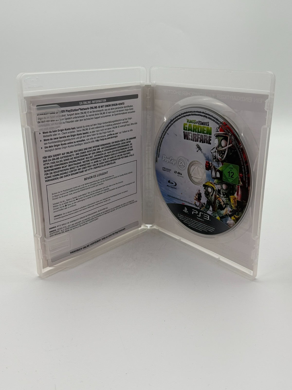 Plants VS. Zombies Garden Warfare Sony Playstation 3 guter Zustand CIB OVP
