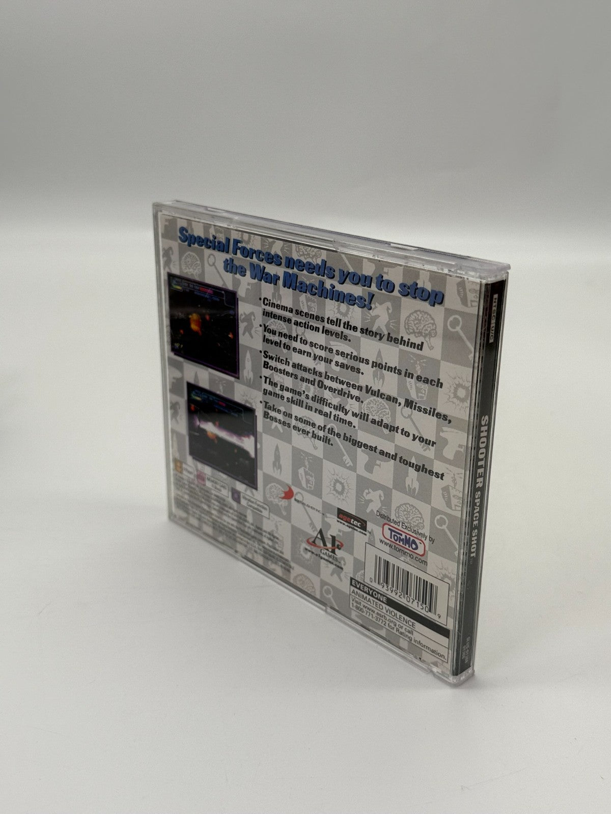 Shooter Space Shot Sony Playstation 1 NTSC-U/C bon état CIB Boîte et manuel