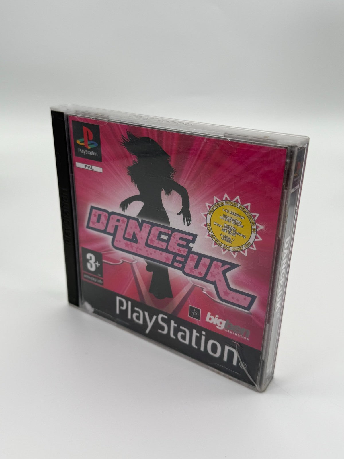 Dance UK Sony Playstation 1 Sehr guter Zustand CIB OVP