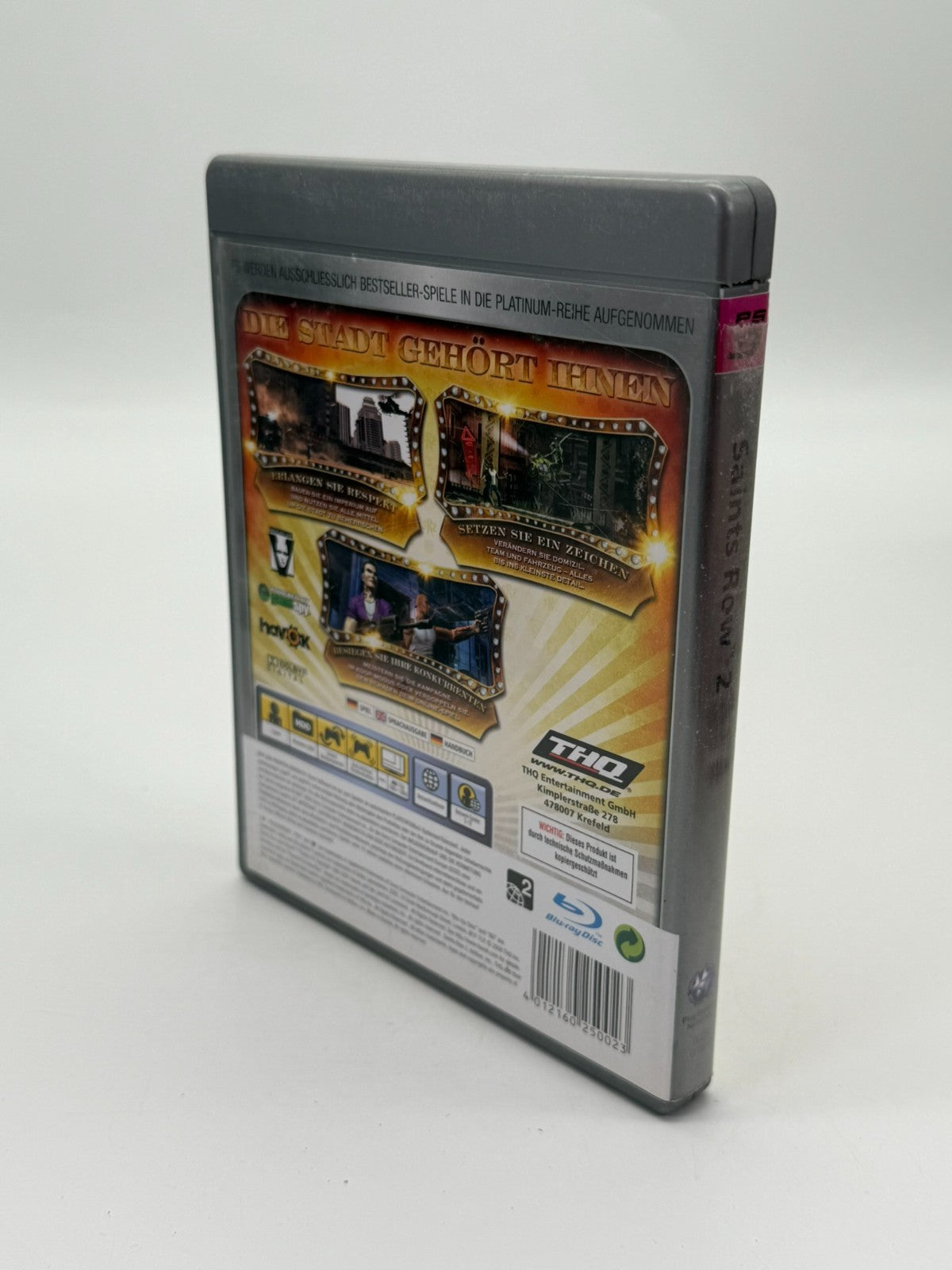 Saints Row 2 Sony Playstation 3 guter Zustand CIB OVP
