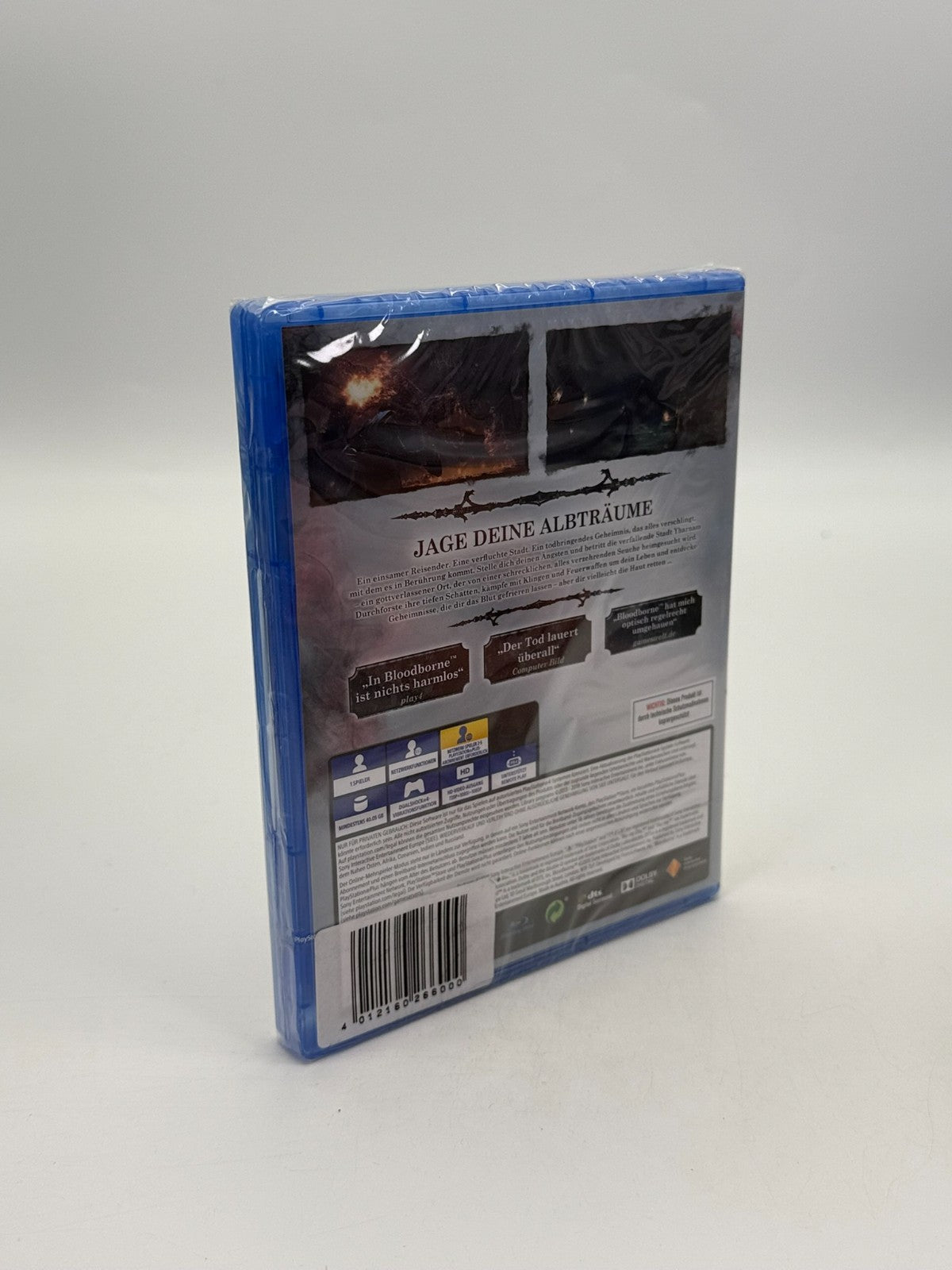 Bloodborne Sony Playstation 4 Neuf sous blister complet en boîte scellée