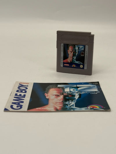 Terminator 2 Judgment Day Nintendo Game Boy Bon état Manuel & Cartouche