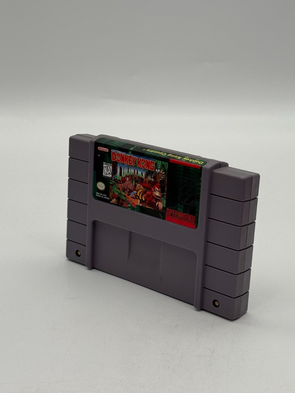 Donkey Kong Country Super Nintendo SNES NTSC-U/C good condition Cartridge + Box