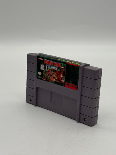 Donkey Kong Country Super Nintendo SNES NTSC-U/C bon état Cartouche + Boîtier