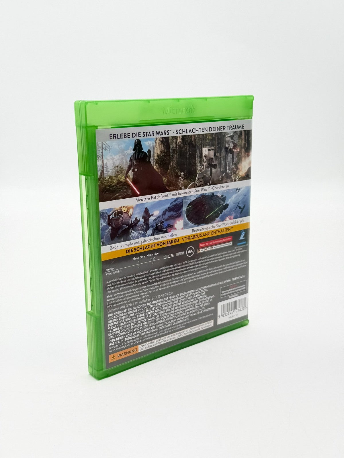 Star Wars Battlefront Microsoft Xbox One Very good condition CIB OVP