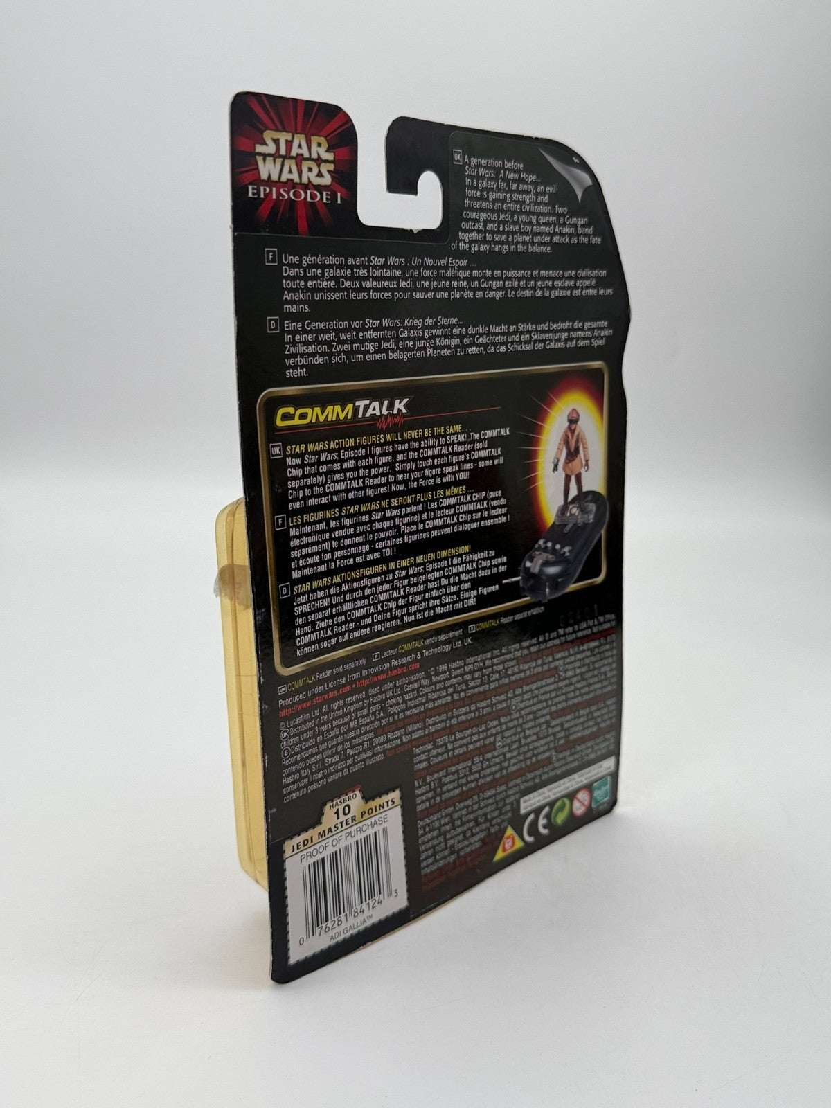 Star Wars Episode 1 Adi Gallia avec sabre laser Hasbro Neuf Non ouvert