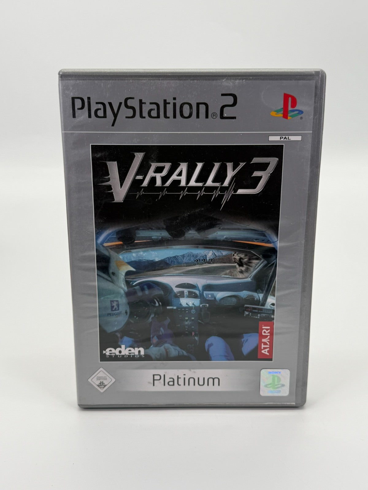 V-Rally 3 Sony Playstation 2 guter Zustand CIB OVP