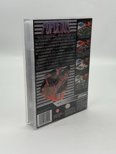 Populous Super Nintendo SNES NTSC-U/C guter - Sehr guter Zustand