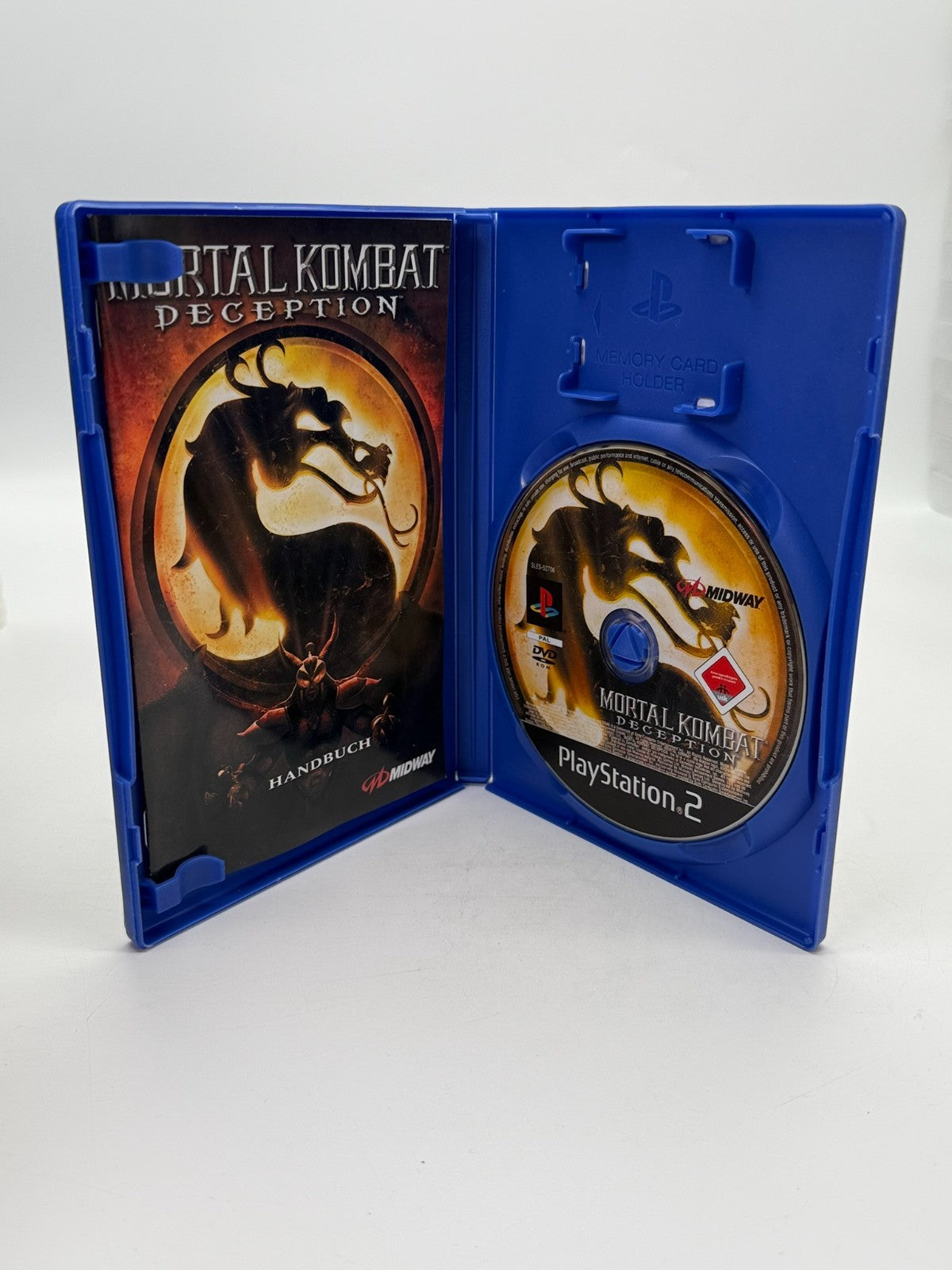 Mortal Kombat Deception Sony Playstation 2 guter Zustand CIB OVP
