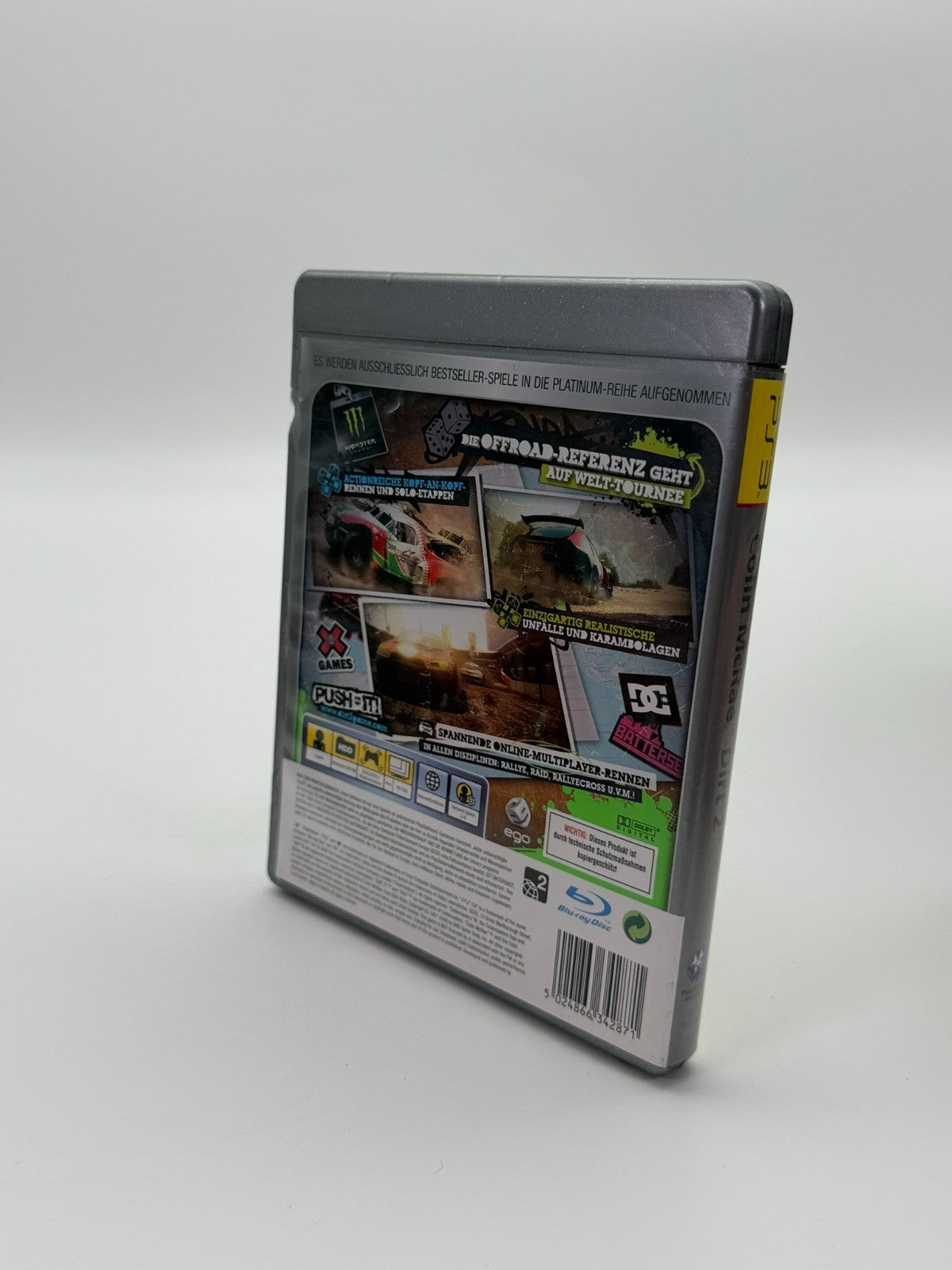 Colin McRae Dirt 2 Sony PlayStation 3 Good Condition CIB OVP