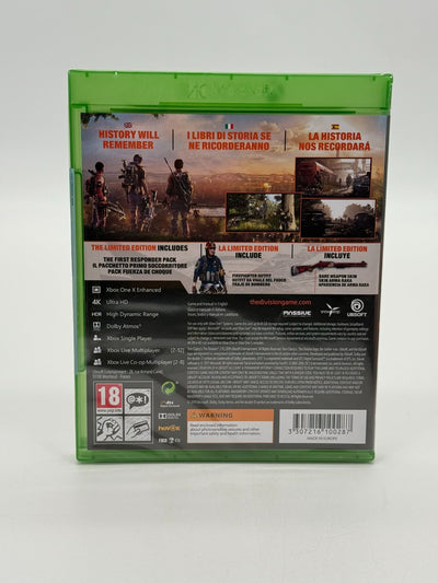 Tom Clancys The Division 2 Limited Edition Microsoft XBox One Factory Sealed