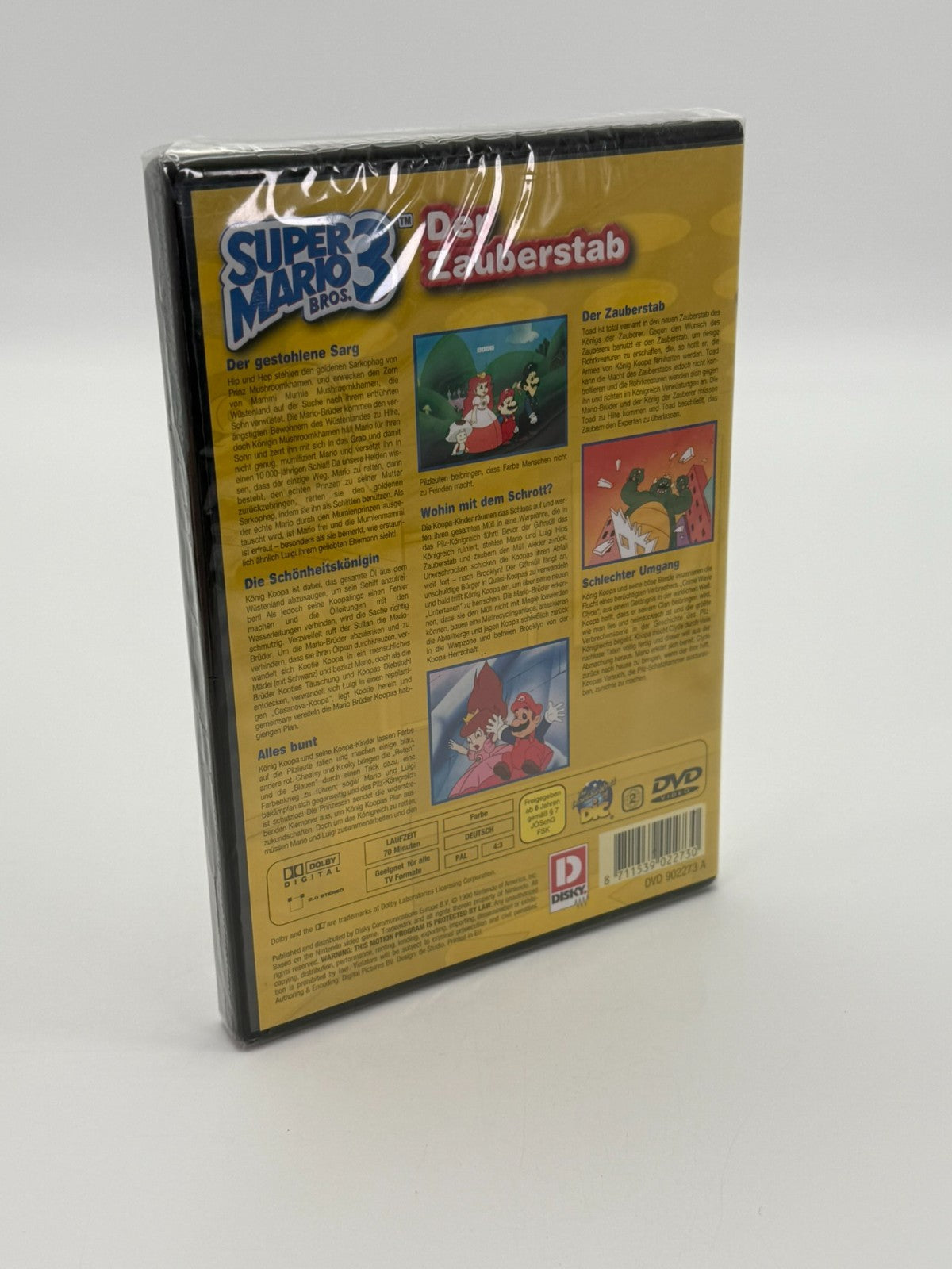 Super Mario Bros. 3 La baguette magique 6 épisodes Neuf & Inutilisé Scellé