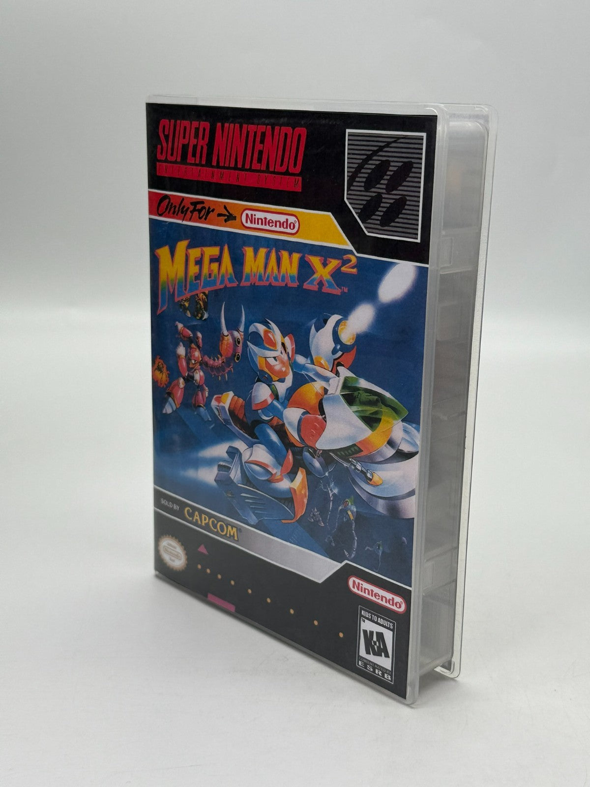 Mega Man X2 Super Nintendo SNES NTSC-U/C Good Condition Cartridge + Manual