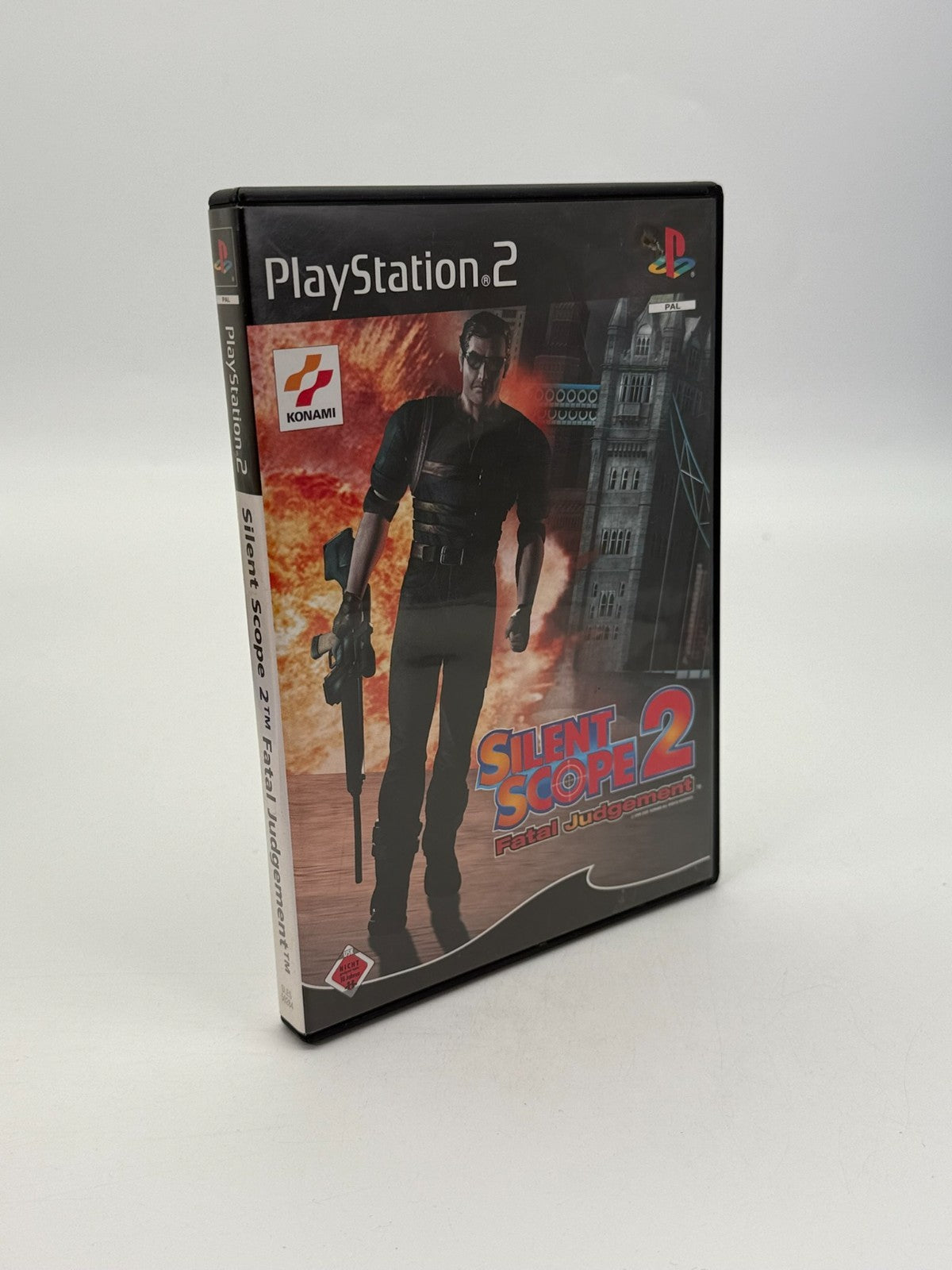 Silent Scope 2 Fatal Judgment Sony PlayStation 2 bon état emballage d'origine
