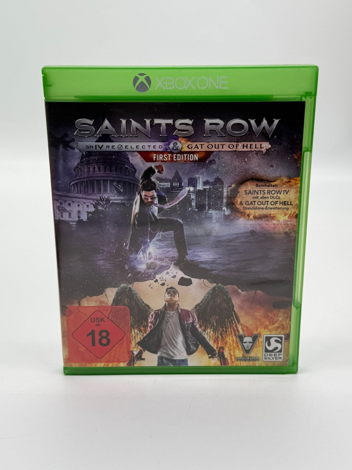 Saints Row IV & Gat Out Of Hell Microsoft XBox One État quasi neuf CIB OVP