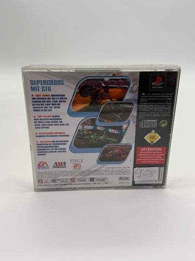 EA Sports Supercross 2000 Sony Playstation 1 État acceptable Boîte d'origine
