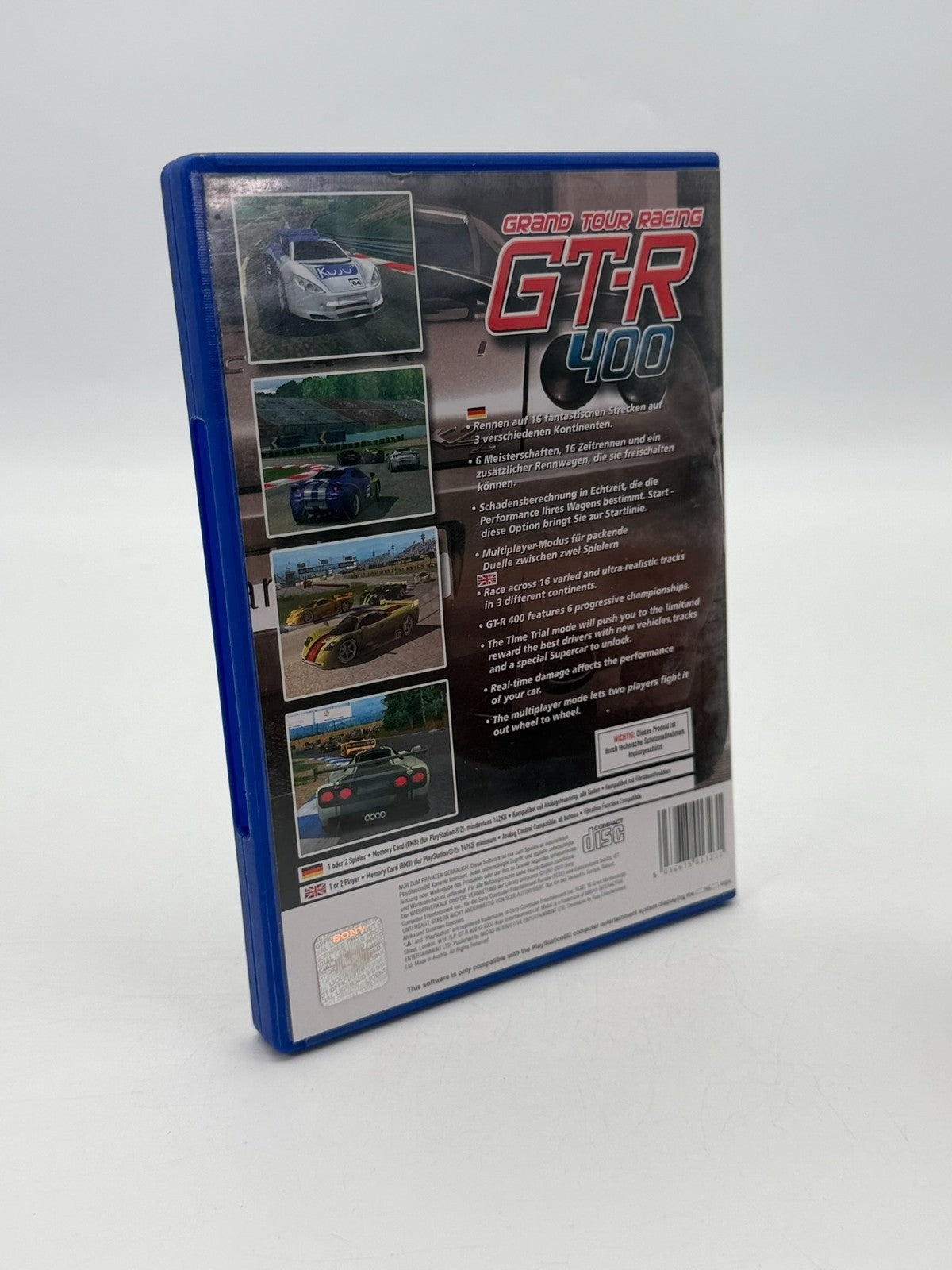 Grand Tour Racing GT-R 400 Sony Playstation 2 guter Zustand CIB OVP