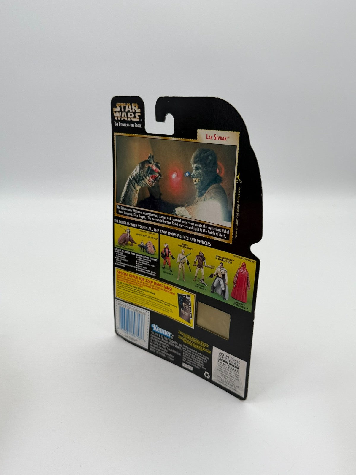 Star Wars Figur Lak Sivrak The Kenner Collection Neu Ungeöffnet
